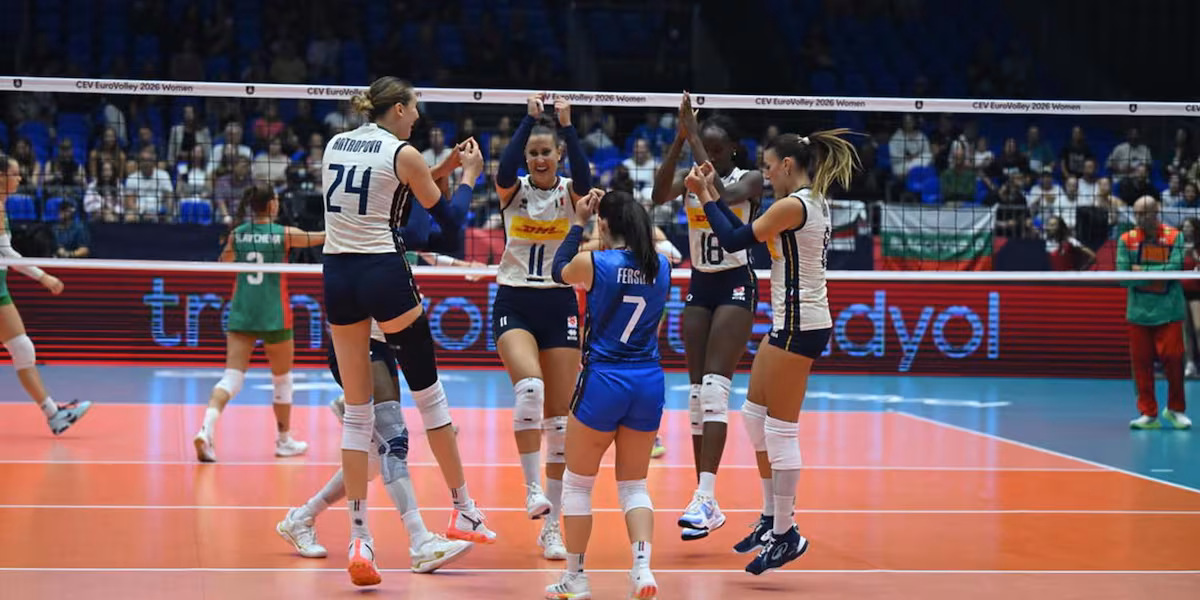Volley Europei: l'Italia supera la Svezia e raggiunge la semifinale